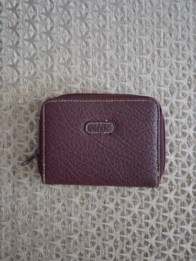 Rosetti Burgundy Zip Around Wallet